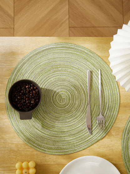 Round Woven Braided Placemats