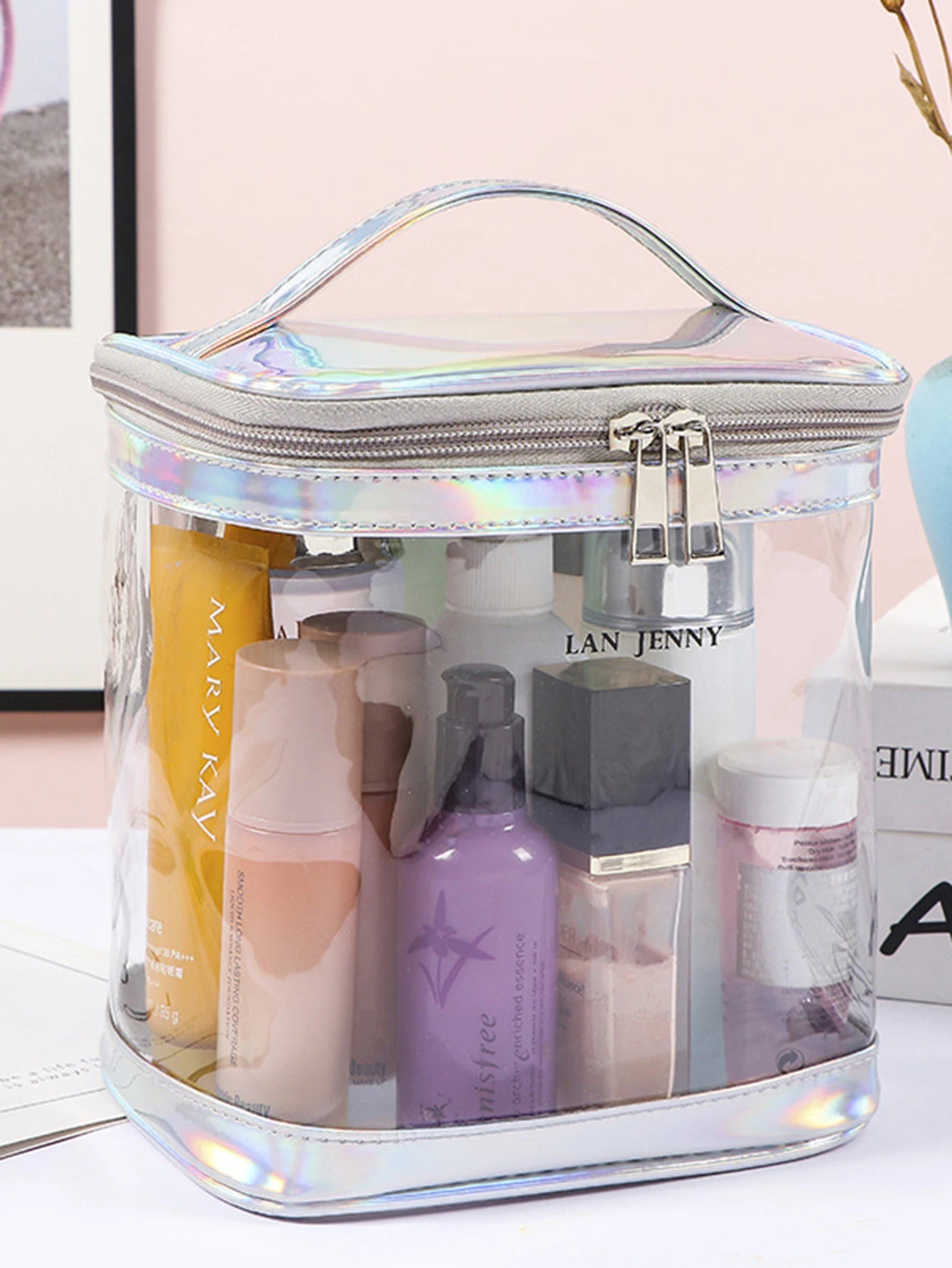 Premium Clear Waterproof Makeup & Toiletry Bag