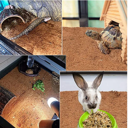 Natural Coconut Fiber Reptile Carpet