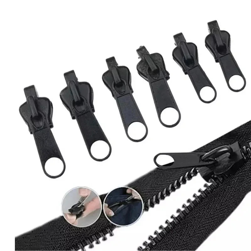 Universal Instant Zipper Repair Kit – 6 Piece Replacement Zip Sliders