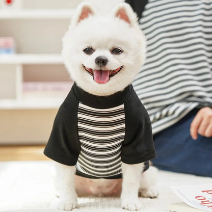 Striped Pet Pullover Shirt
