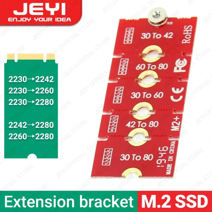 JEYI M.2 NVMe SSD Extension Bracket Adapter