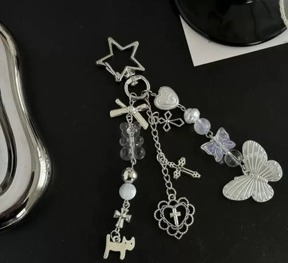 Y2K Transparent Ita Shoulder Bag