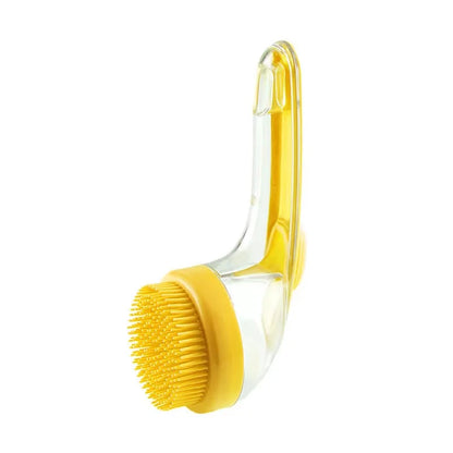 Silicone Pet Bath Brush with Shampoo Dispenser