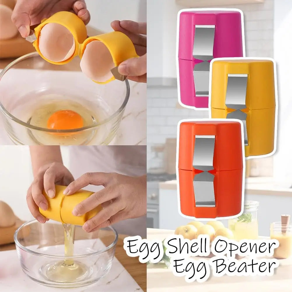 Multifunctional Egg Shell Opener & Egg Cracker Tool
