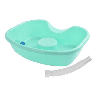 Mobile Hair Washing Basin with Drain Pipe