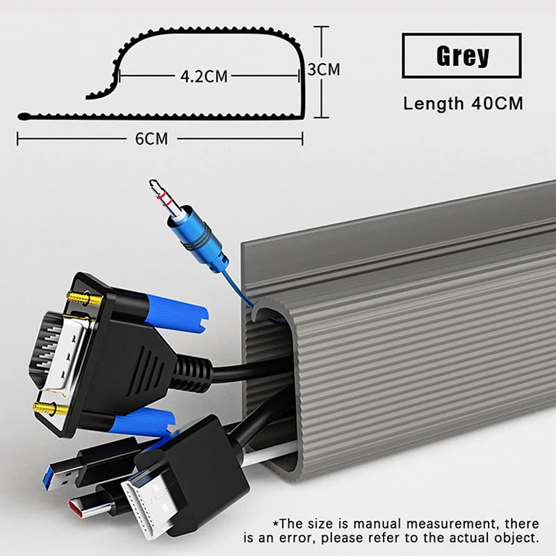 40cm Under Desk Cable Organizer