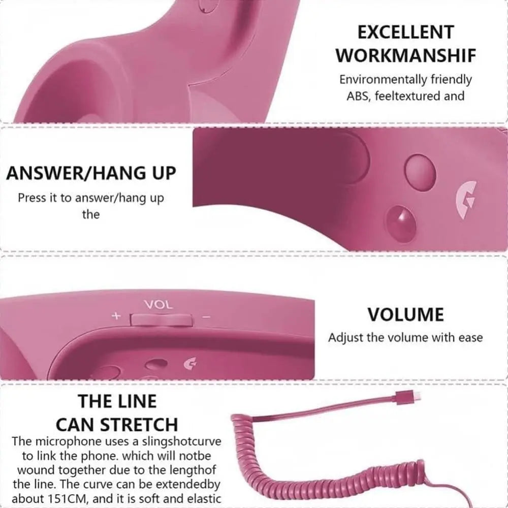 Retro Type-C Phone Handset