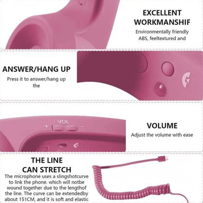 Retro Type-C Phone Handset
