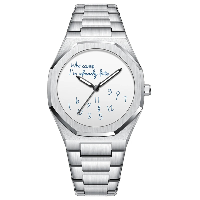 Luxury Men's Quartz Business Casual Steel Watch