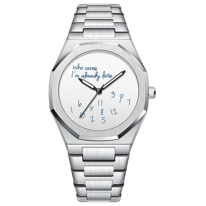 Luxury Men's Quartz Business Casual Steel Watch