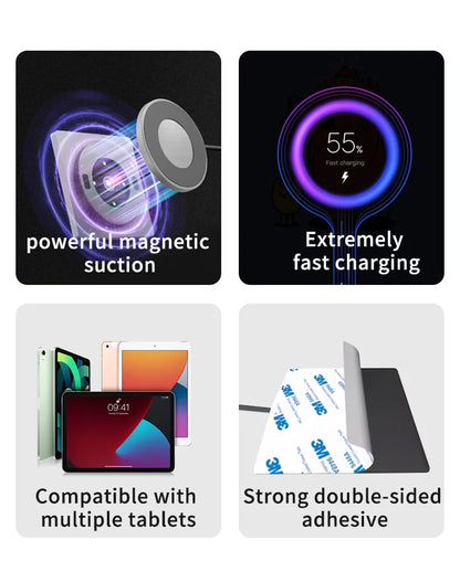 Magnetic Wall Mount Tablet Charging Stand