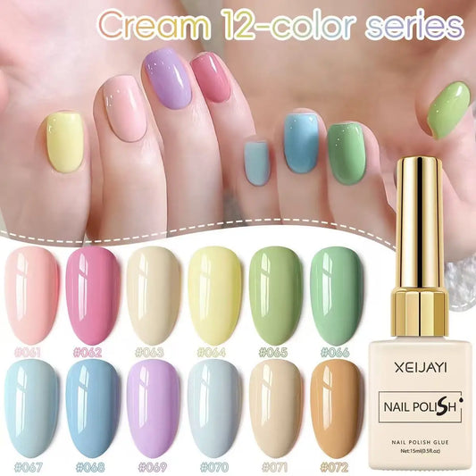 12 Colors UV LED Gel Nail Polish