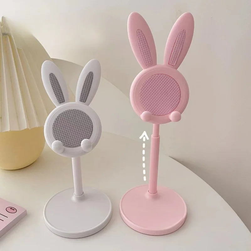 Cute Rabbit Adjustable Phone & Tablet Stand