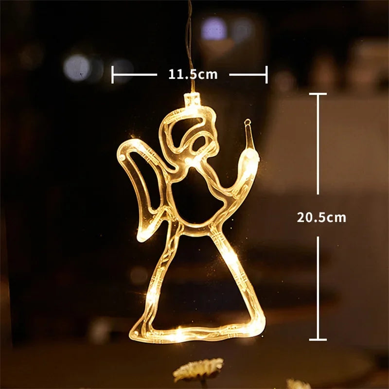 LED Christmas Window Suction Light