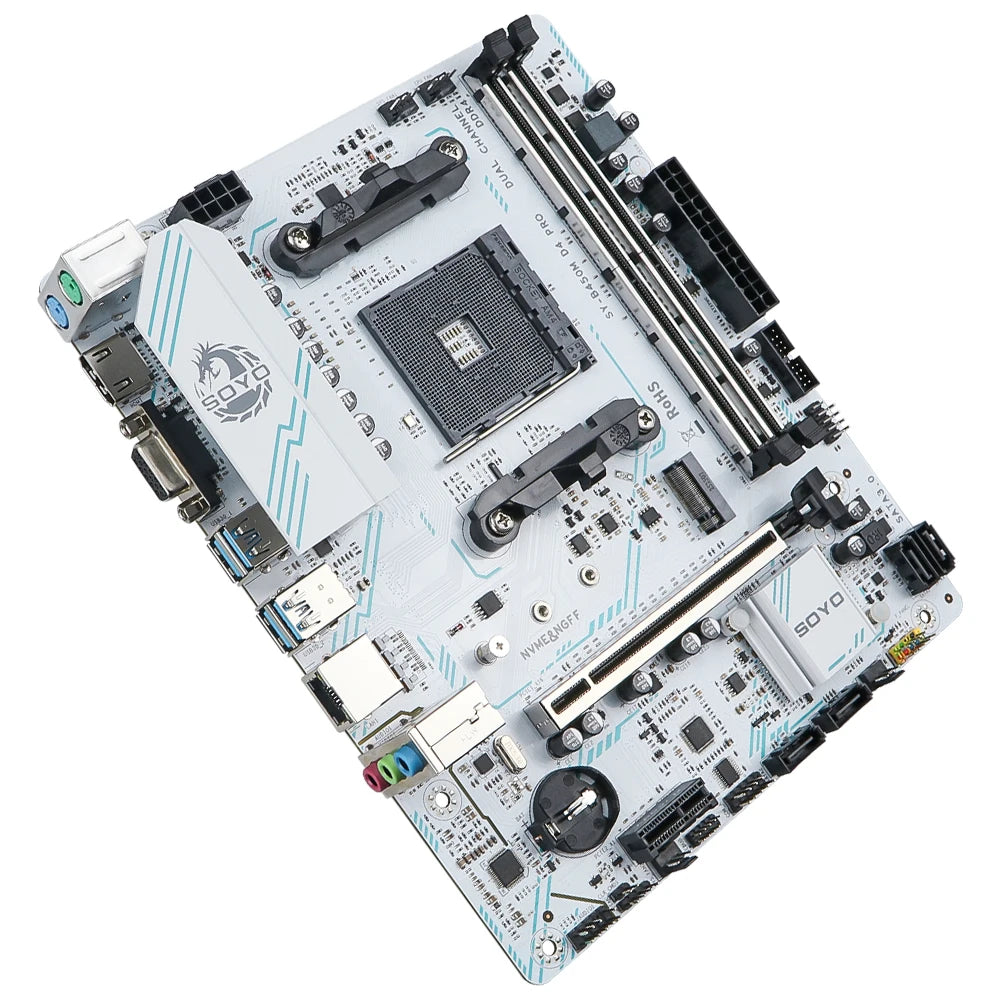 SOYO B450M AM4 Gaming Motherboard