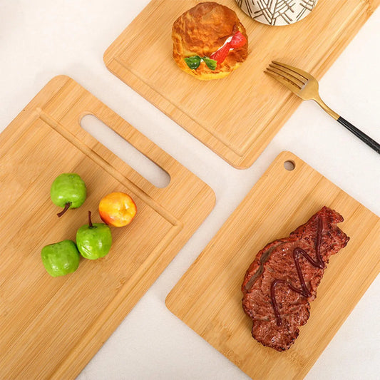 Bamboo Wooden Cutting Board for Meat, Fruit & Vegetables