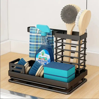Stainless Steel Sink Sponge Holder Rack