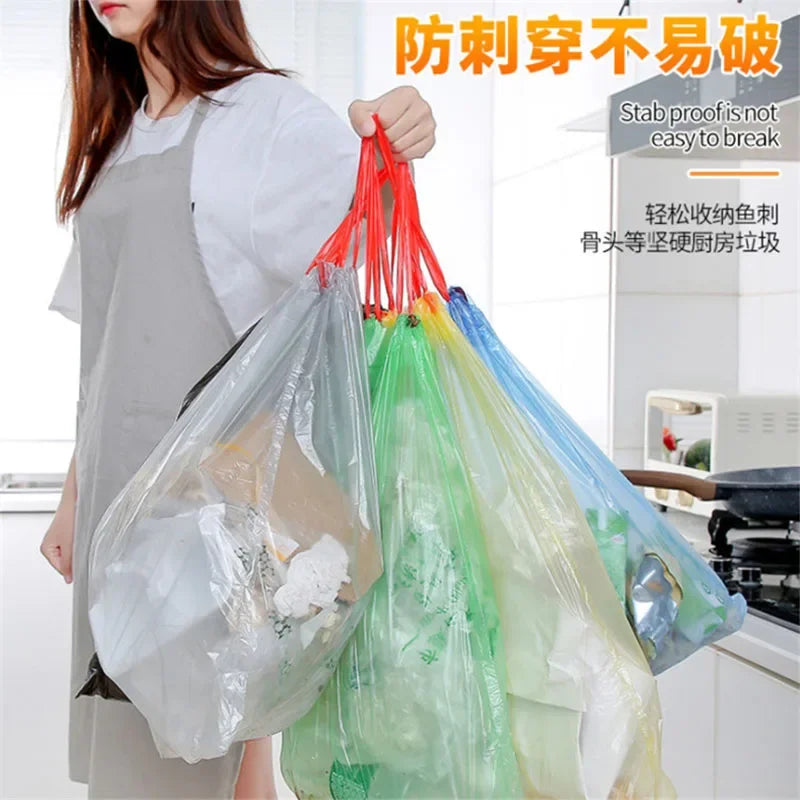Drawstring Disposable Garbage Bags