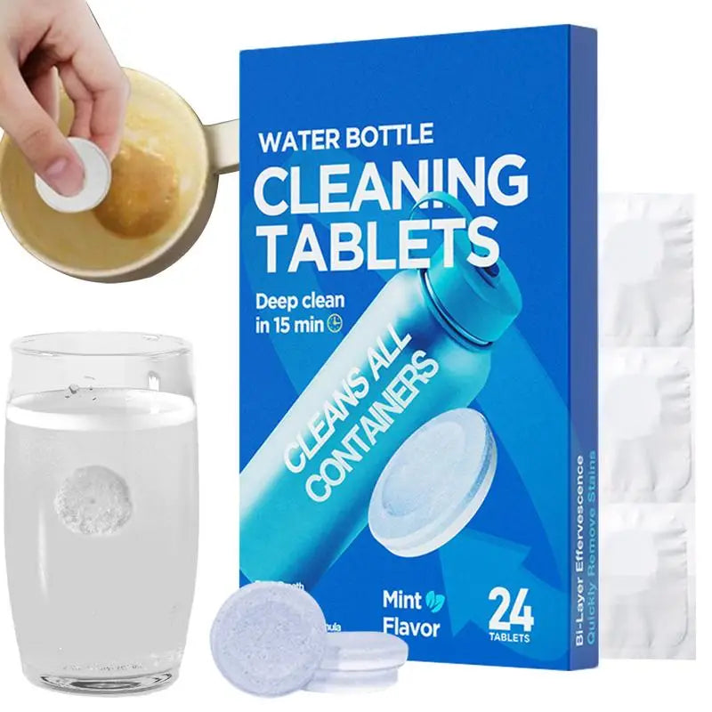 Water Bottle Cleaning Tablets