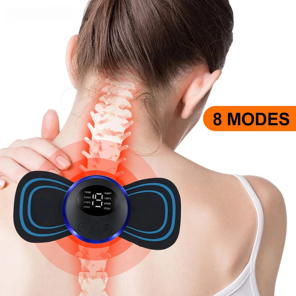 USB Rechargeable Smart Neck Massager Pad