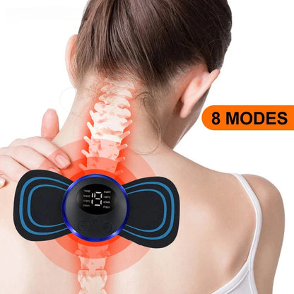 USB Rechargeable Smart Neck Massager Pad
