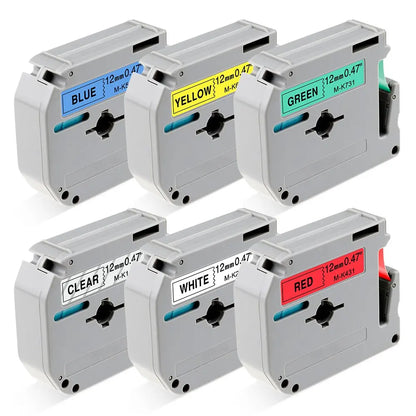 Compatible Brother M Label Tape – 9mm & 12mm for P-touch Label Makers