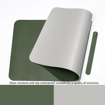 Waterproof Leather Desk Pad for Keyboard & Mouse