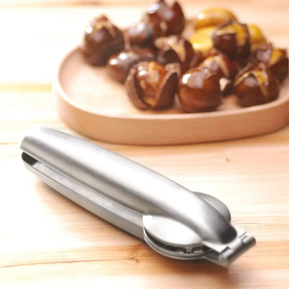 304 Stainless Steel Chestnut Cutter & Shell Opener
