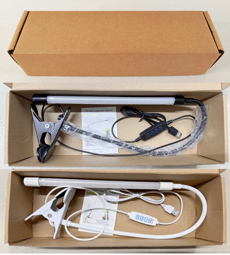 USB LED Clamp Desk Lamp