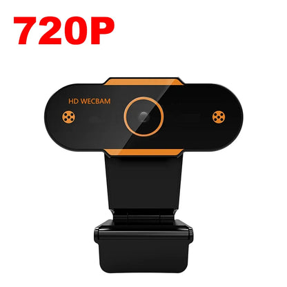1080P HD USB Webcam with Auto Focus & Microphone