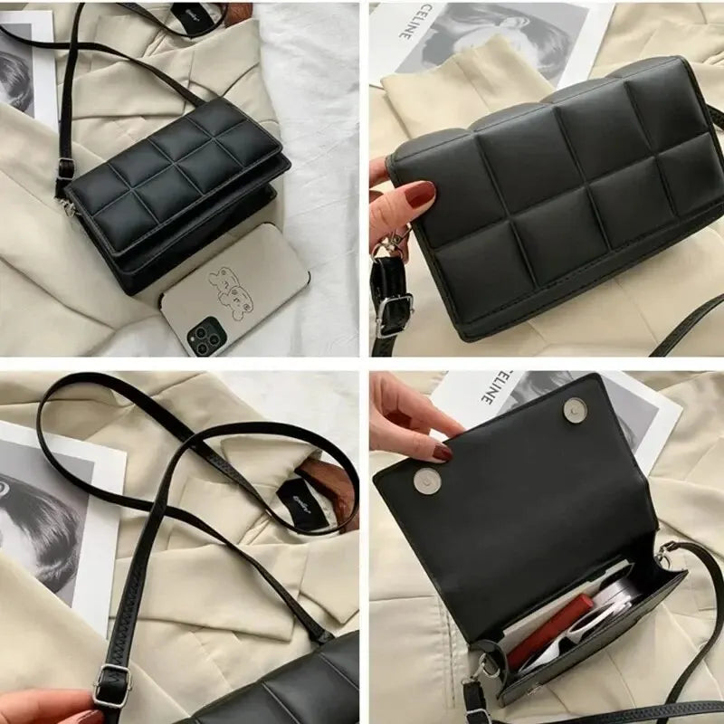 Quilted Mini Crossbody Shoulder Bag