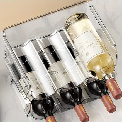 Stackable Transparent Bottle & Mug Storage Rack