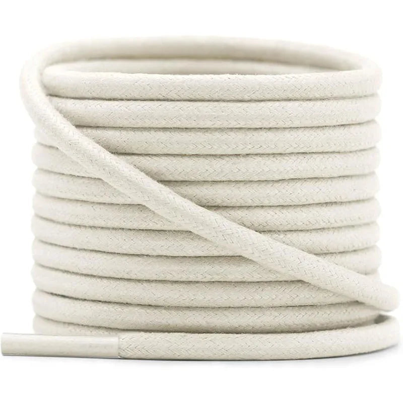 Premium Waxed Round Shoelaces