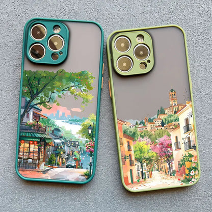 iPhone Case Illustrated Townscape