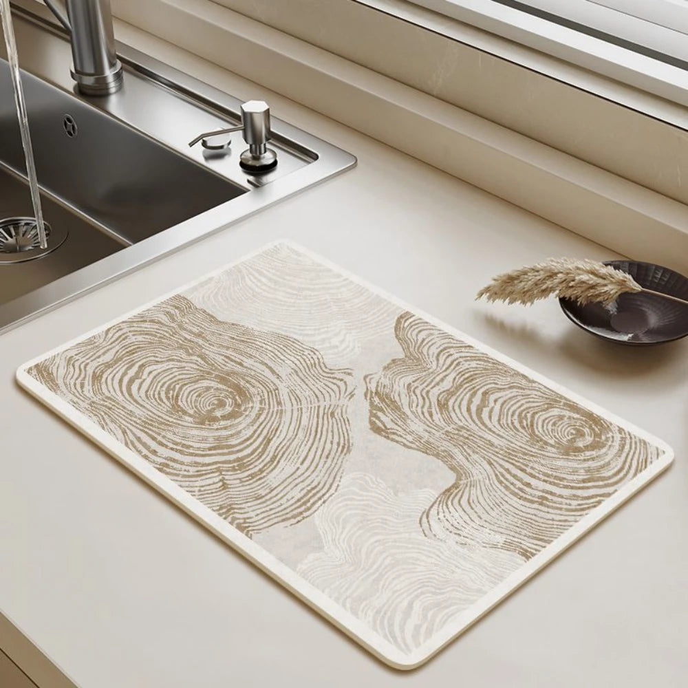 Diatom Mud Kitchen Drying Mat