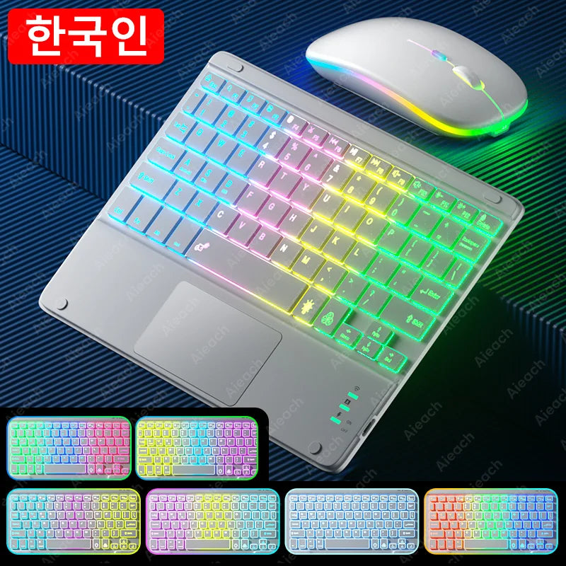 Wireless Bluetooth Keyboard with Touchpad