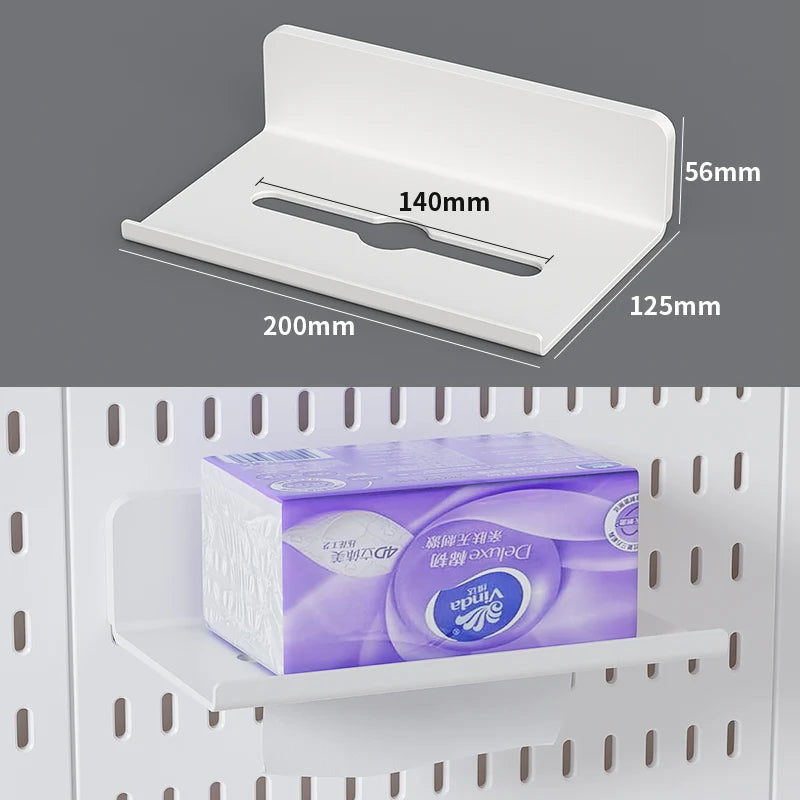 Adjustable Desktop Pegboard Organizer