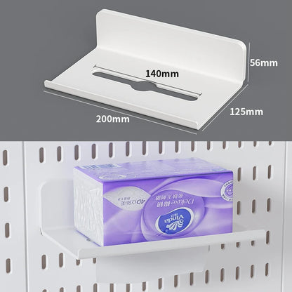 Adjustable Desktop Pegboard Organizer
