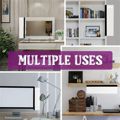 Acrylic Monitor Memo Board Clip for Home & Office