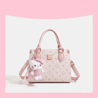 Elegant Leather Diaper Tote Bag