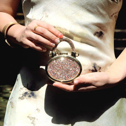 Mini Crystal Evening Clutch Bag