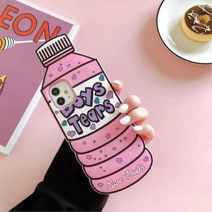 Cute Water Bottle iPhone Case