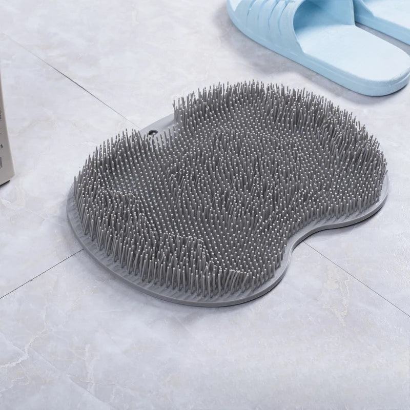 1Pc Bathroom Shower Foot Massage Mat with Non-slip Suction Cup