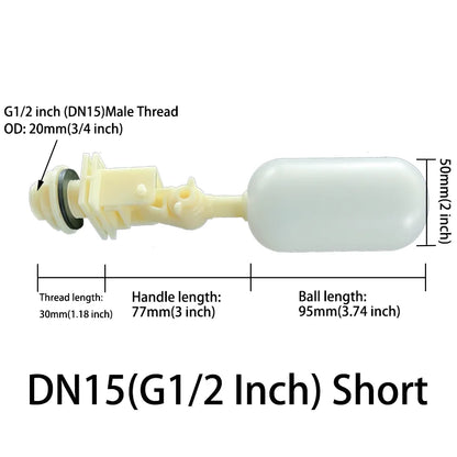 Automatic Float Valve Water Level Controller
