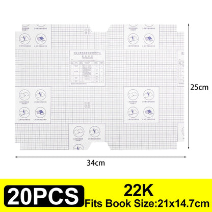 Clear Self-Adhesive Book Covers