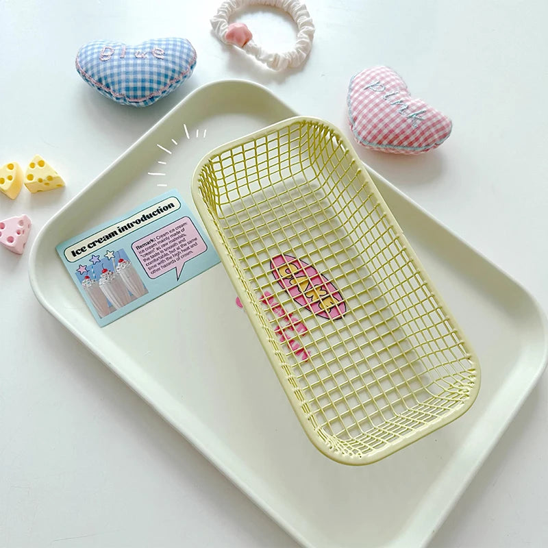 Metal Wire Desktop Storage Basket