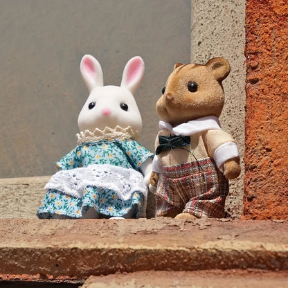 Forest Animal Family Doll Set