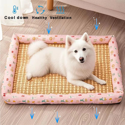 Cooling Bamboo Pet Bed Mat