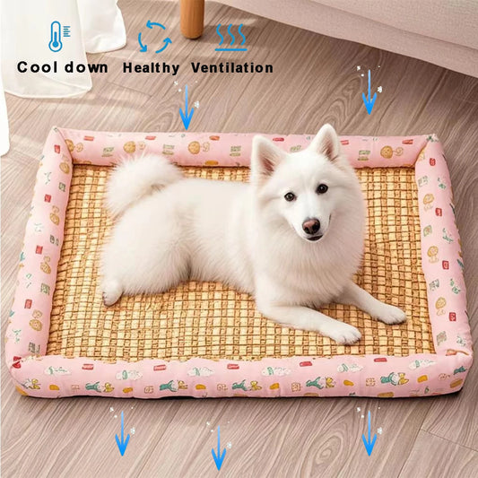 Cooling Bamboo Pet Bed Mat